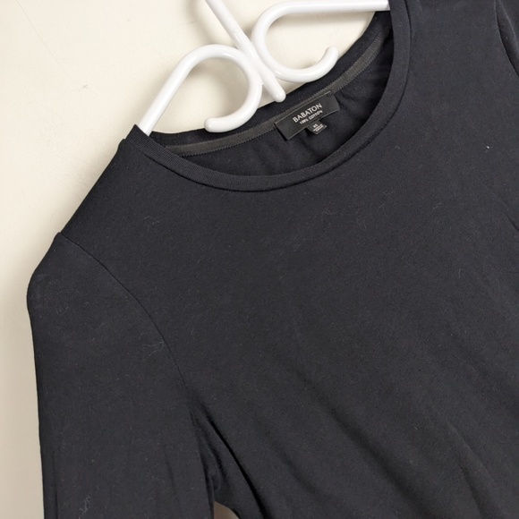 Aritzia Babatón black cropped long sleeve - Picture 5 of 6